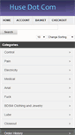 Mobile Screenshot of huse.com